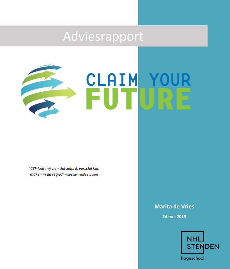 Adviesrapport - Claim your future - 24 mei 2019